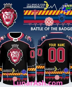 Reading Royals x Battle of the Badges 2025 Hockey Jersey 1