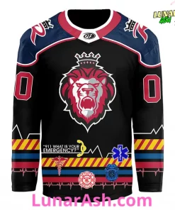 Reading Royals x Battle of the Badges 2025 Hockey Jersey 2