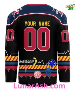 Reading Royals x Battle of the Badges 2025 Hockey Jersey 3