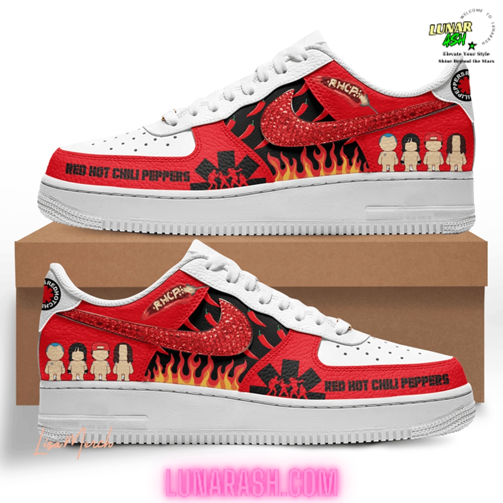 Red Hot Chili Peppers Limited Edition Nike Air Force 1 Red Hot Chili Peppers Limited Edition Nike Air Force 1