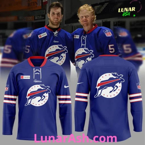 Rochester Americans Bills Day 2025 Hockey Jersey