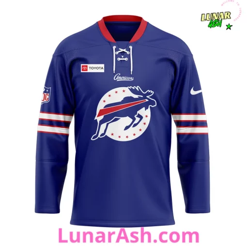 Rochester Americans Bills Day 2025 Hockey Jersey