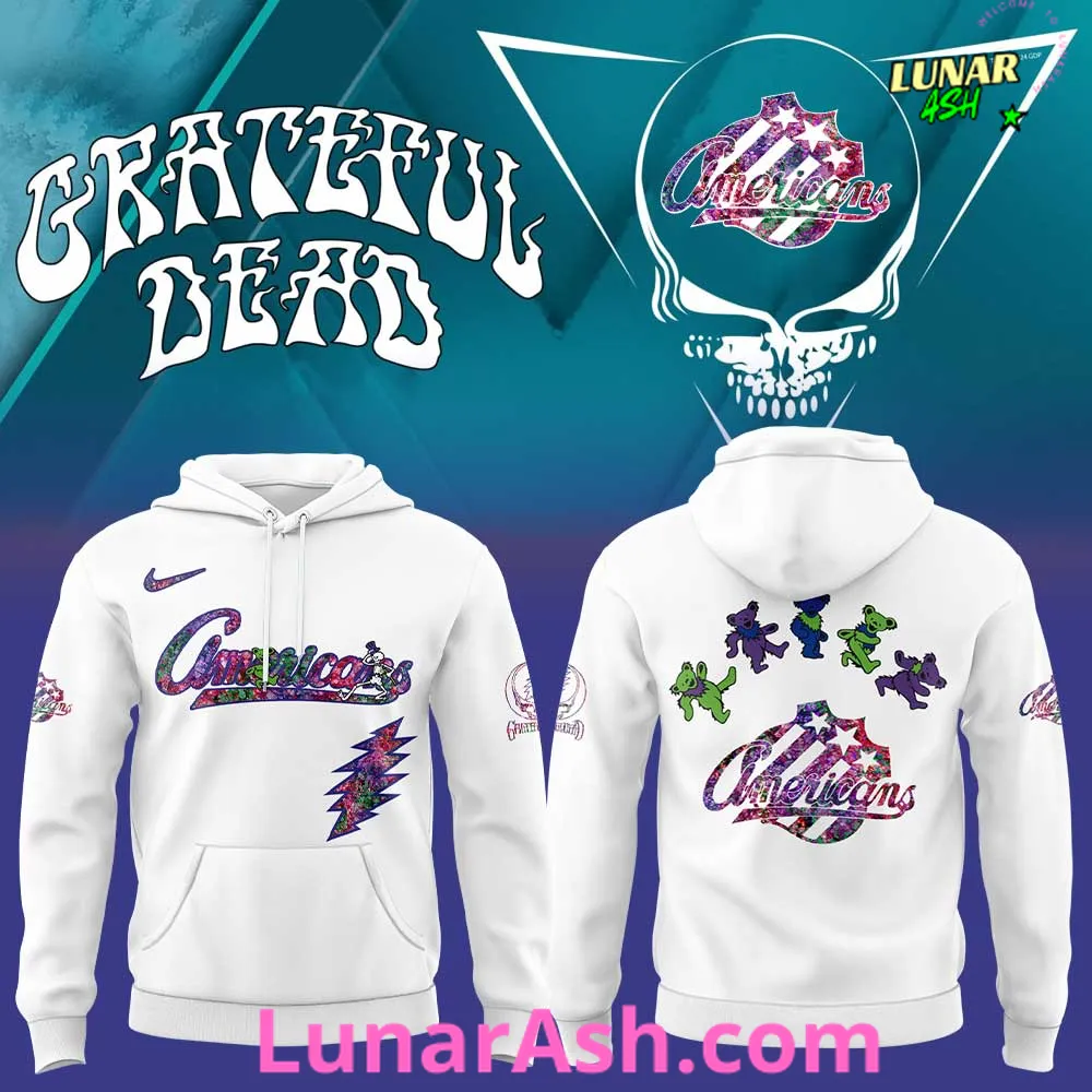 Rochester Americans Grateful Dead Night Special Hoodie Rochester Americans Grateful Dead Night Special Hoodie