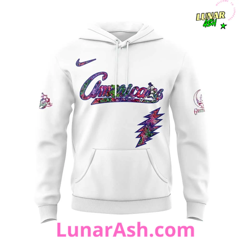 Rochester Americans Grateful Dead Night Special Hoodie Rochester Americans Grateful Dead Night Special Hoodie