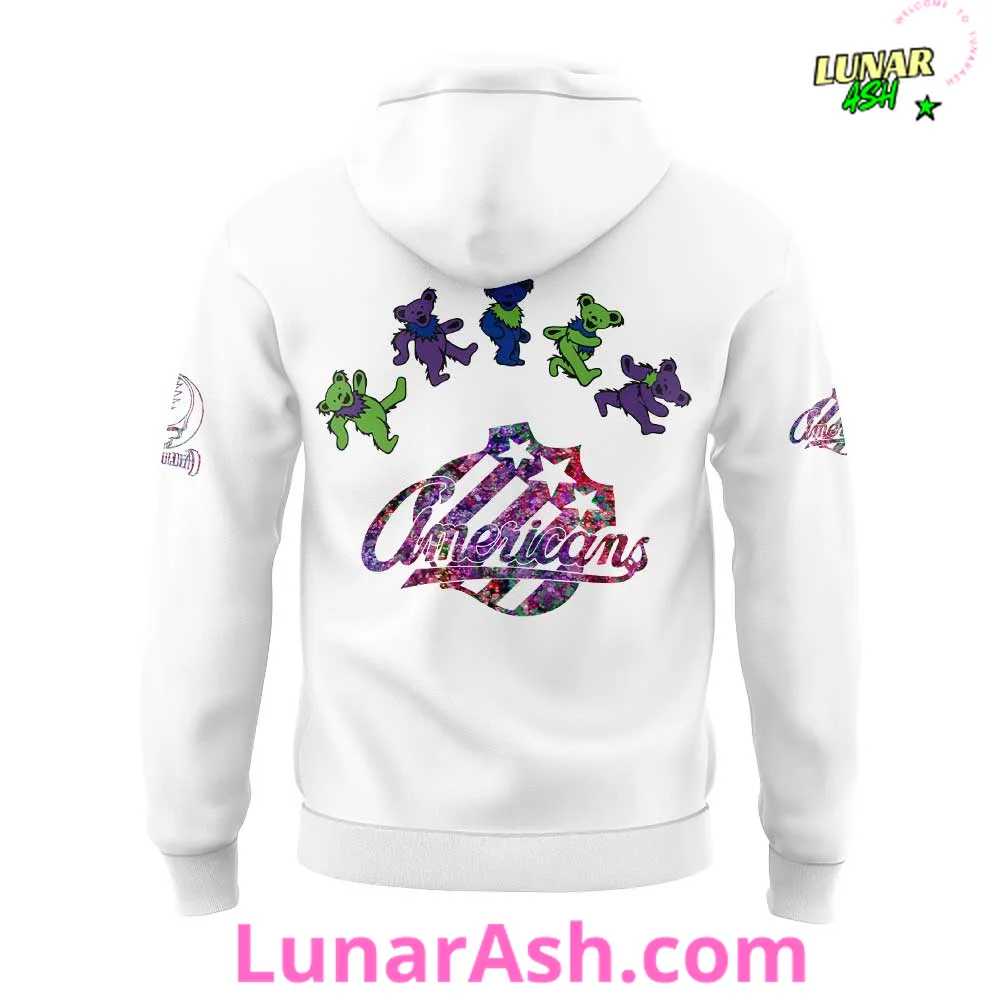 Rochester Americans Grateful Dead Night Special Hoodie Rochester Americans Grateful Dead Night Special Hoodie