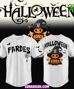 San Diego Padres Happy Halloween 2024 Baseball Jersey 1