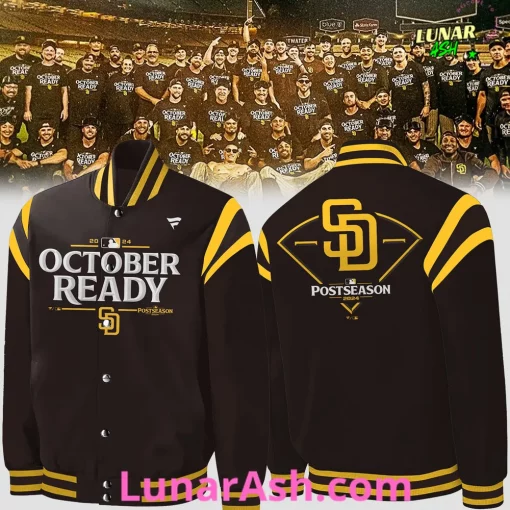 San Diego Padres October Ready 2024 Baseball Jacket