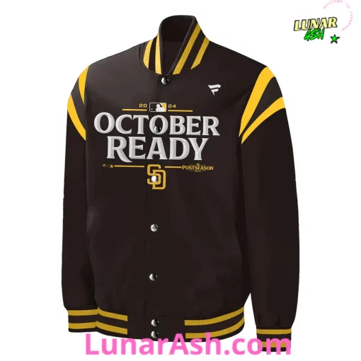 San Diego Padres October Ready 2024 Baseball Jacket