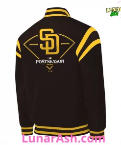 San Diego Padres October Ready 2024 Baseball Jacket 3