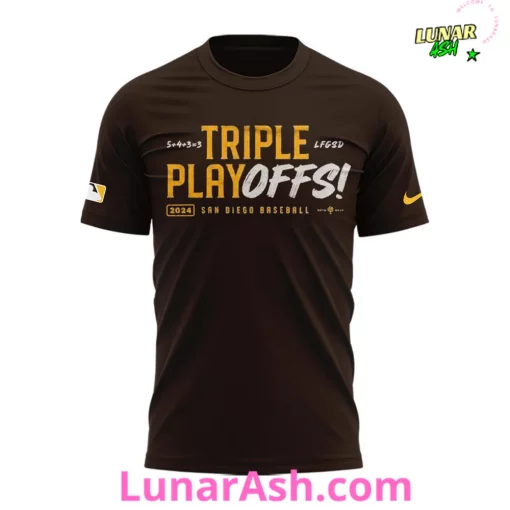 San Diego Padres Triple Play Offs 2024 T-Shirt