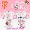 Seattle Mariners Cute Hello Kitty Baseball Jersey
