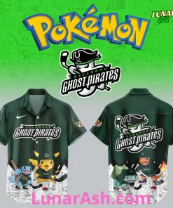 Savannah Ghost Pirates x Pokémon Special Hawaii Shirt