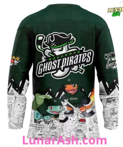 Savannah Ghost Pirates x Pokémon Special Hockey Jersey 3