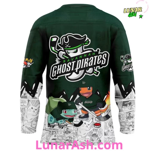 Savannah Ghost Pirates x Pokémon Special Hockey Jersey