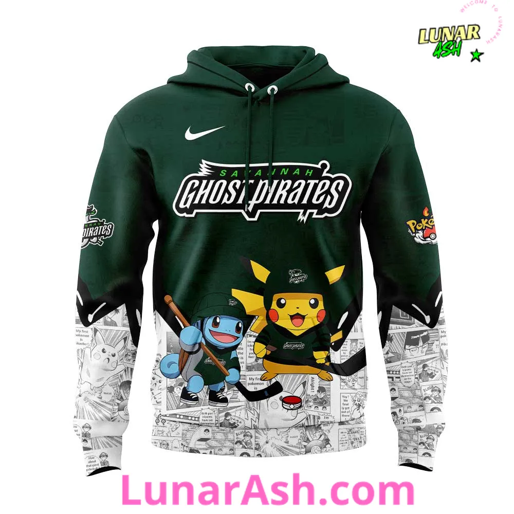 Savannah Ghost Pirates x Pokémon Special Hoodie Savannah Ghost Pirates x Pokémon Special Hoodie
