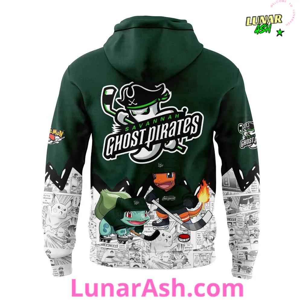 Savannah Ghost Pirates x Pokémon Special Hoodie Savannah Ghost Pirates x Pokémon Special Hoodie