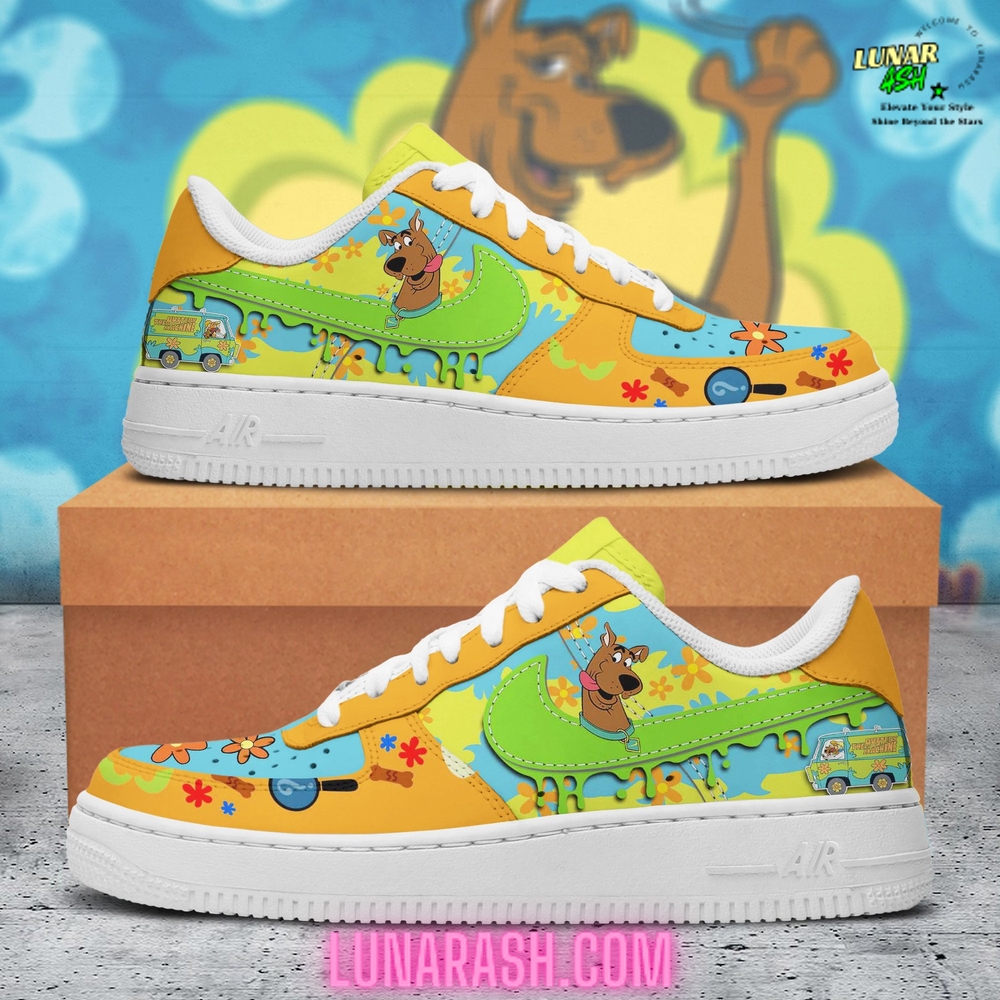 Scooby-Doo Mystery Machine Nike Air Force 1 Scooby-Doo Mystery Machine Nike Air Force 1