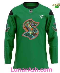 Seattle Kraken Green Night Special Edition Hockey Jersey 5