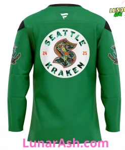Seattle Kraken Green Night Special Edition Hockey Jersey 6