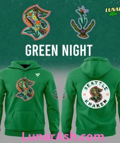 Seattle Kraken Green Night Special Edition Hoodie