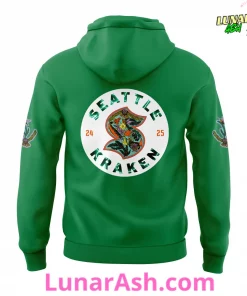 Seattle Kraken Green Night Special Edition Hoodie 3