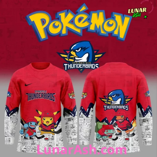 Springfield Thunderbirds x Pokémon Special Hockey Jersey