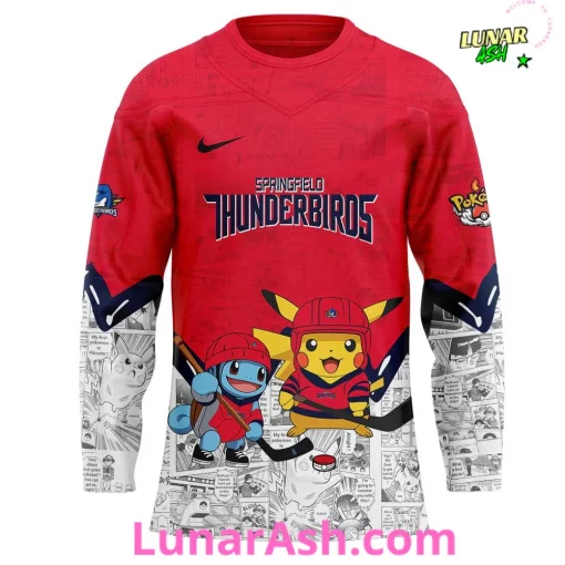 Springfield Thunderbirds x Pokémon Special Hockey Jersey