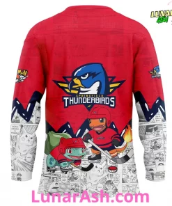 Springfield Thunderbirds x Pokémon Special Hockey Jersey 3