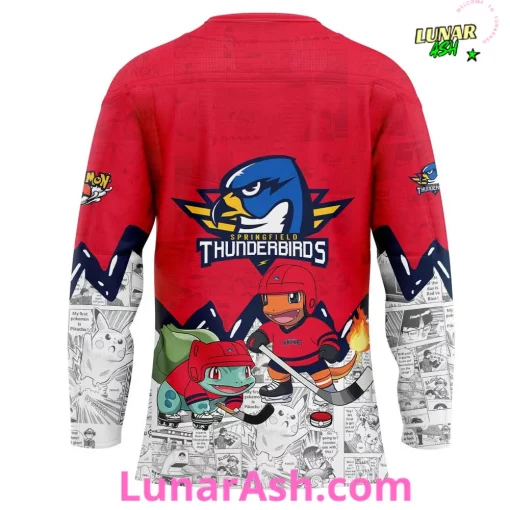 Springfield Thunderbirds x Pokémon Special Hockey Jersey