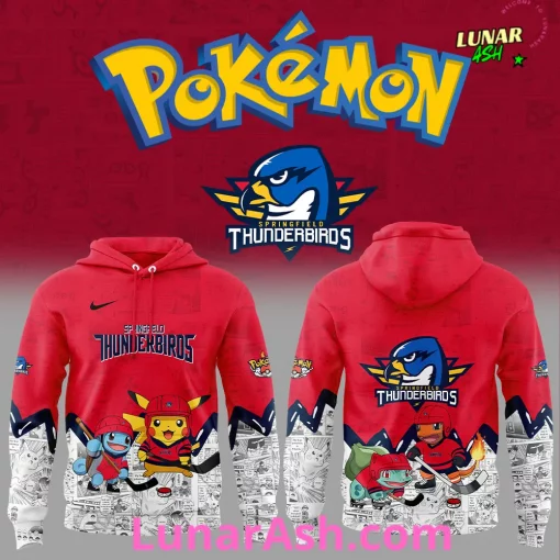 Springfield Thunderbirds x Pokémon Special Hoodie