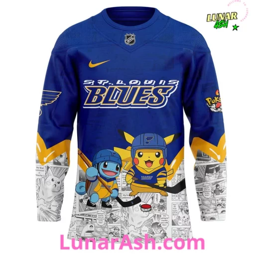 St. Louis Blues x Pokémon Special Hockey Jersey