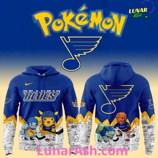 St. Louis Blues x Pokémon Special Hoodie