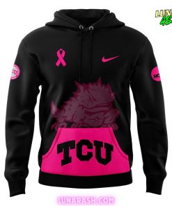 TCU Horned Frogs Football Stomp Out Cancer 2024 Hoodie
