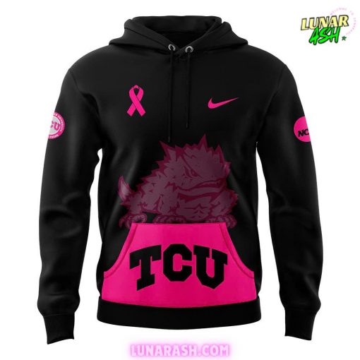 TCU Horned Frogs Football Stomp Out Cancer 2024 Hoodie