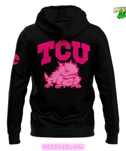 TCU Horned Frogs Football Stomp Out Cancer 2024 Hoodie 3