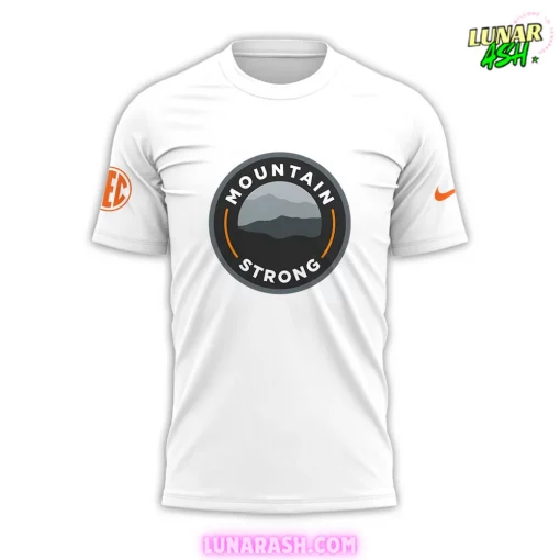 Tennessee Volunteers Mountain Strong 2024 White T-Shirt