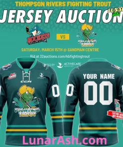 Thompson Rivers Fighting Trout Custom Special Hockey Jersey