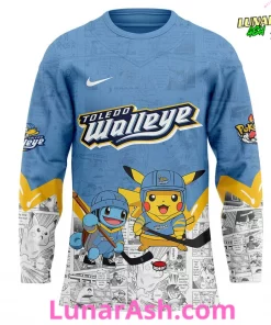 Toledo Walleye x Pokémon Special Hockey Jersey