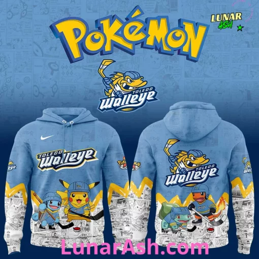 Toledo Walleye x Pokémon Special Hoodie