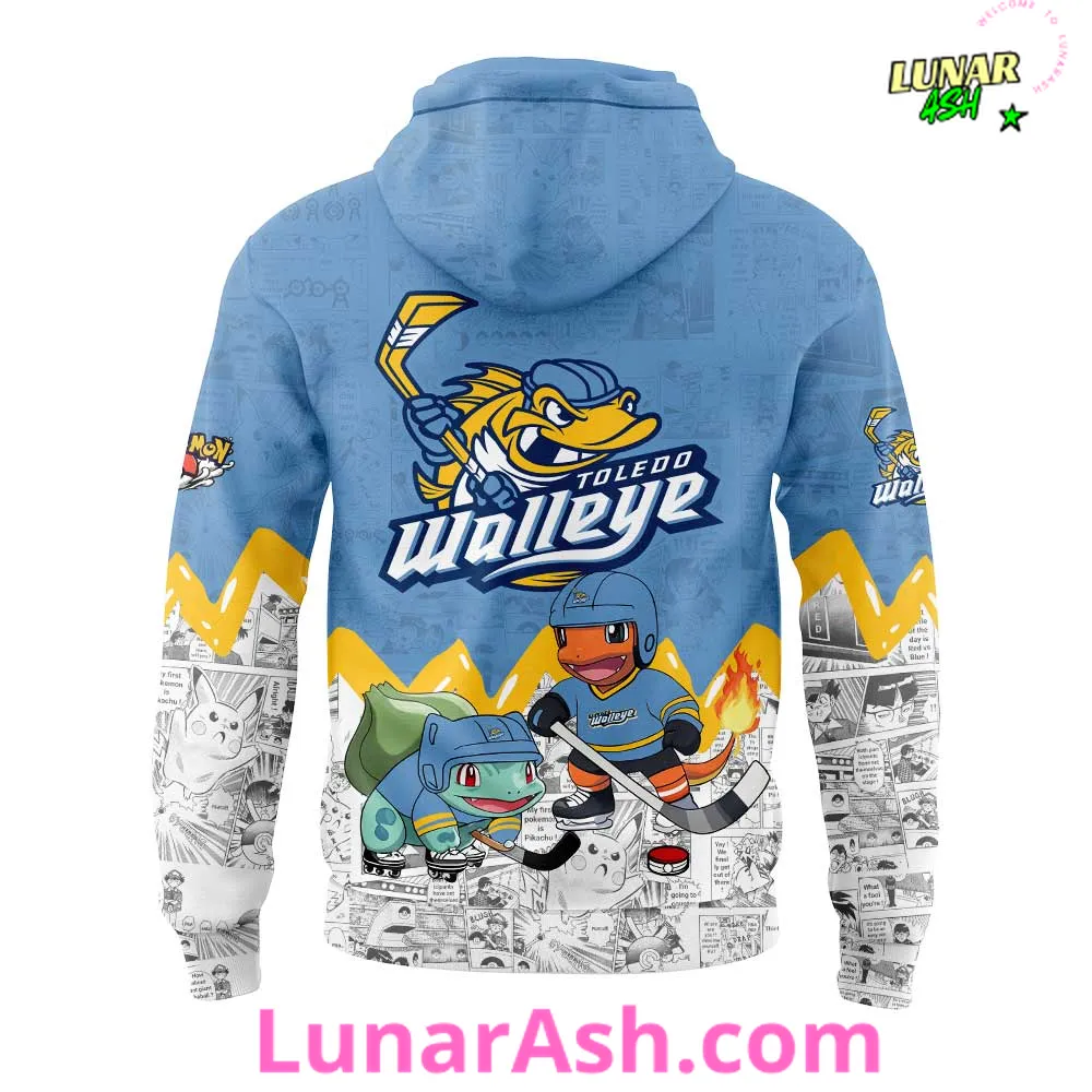 Toledo Walleye x Pokémon Special Hoodie Toledo Walleye x Pokémon Special Hoodie