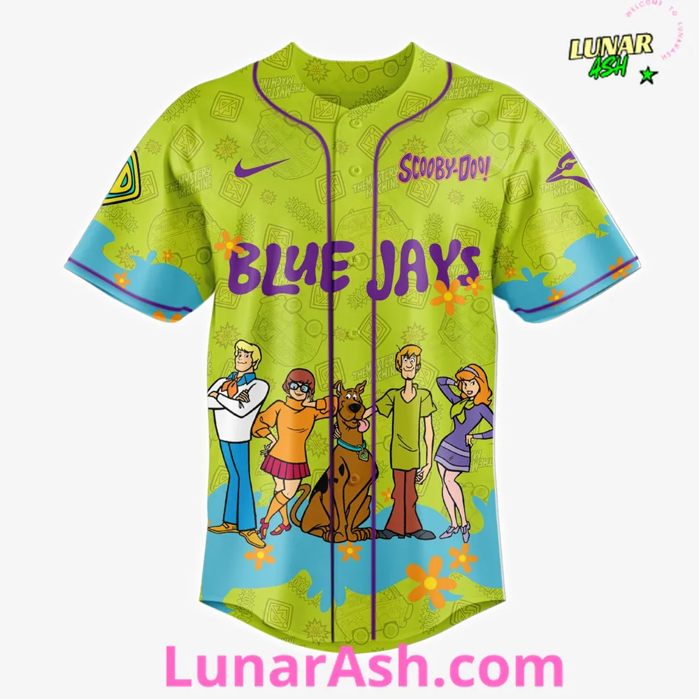 Toronto Blue Jays MLB x Scooby-Doo Night Baseball Jersey Toronto Blue Jays MLB x Scooby-Doo Night Baseball Jersey