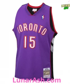 Toronto Raptors Vince Carter Autographed Purple 1999-00 Basketball Jersey
