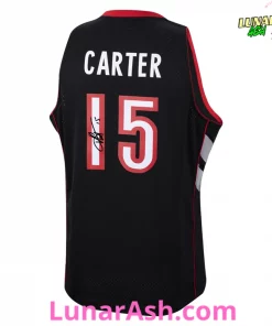 Toronto Raptors Vince Carter Autographed Purple 1999 00 Basketball Jersey 3