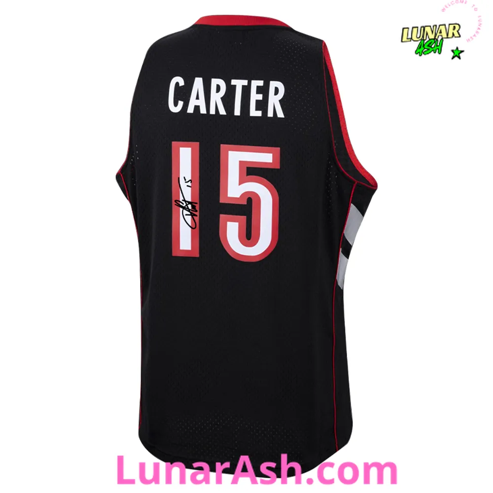 Toronto Raptors Vince Carter Autographed Purple 1999-00 Basketball Jersey Toronto Raptors Vince Carter Autographed Purple 1999-00 Basketball Jersey