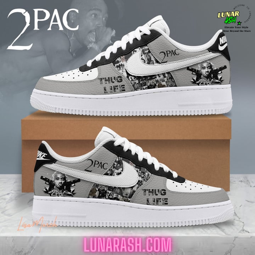 Tupac Shakur Thug Life Limited Edition Nike Air Force 1 Tupac Shakur Thug Life Limited Edition Nike Air Force 1