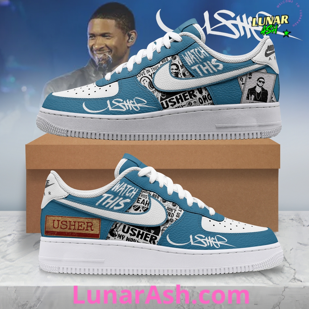 Usher Watch This Limited Edition Nike Air Force 1 Usher Watch This Limited Edition Nike Air Force 1