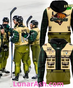 Utah Grizzlies Fishing Night 2025 Pullover Hoodie