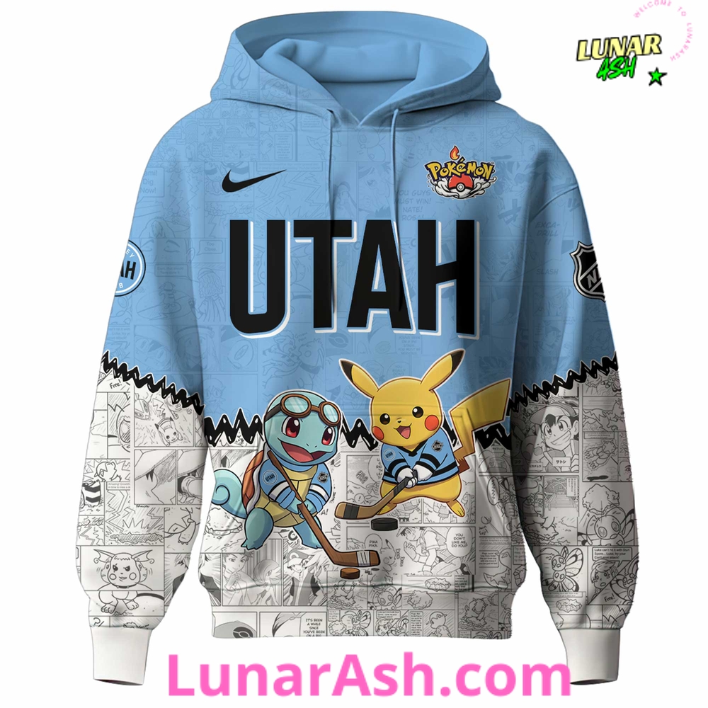 Utah Hockey x Pokémon Limited Edition Hoodie Utah Hockey x Pokémon Limited Edition Hoodie