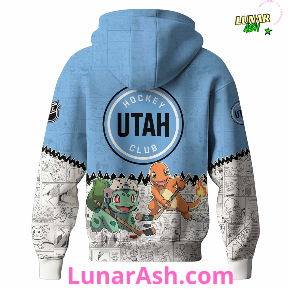 Utah Hockey x Pokémon Limited Edition Hoodie Utah Hockey x Pokémon Limited Edition Hoodie
