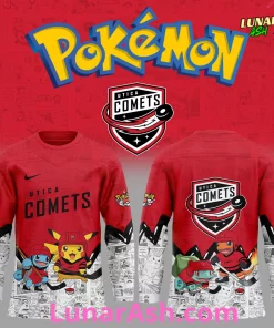 Utica Comets x Pokémon Special Hockey Jersey